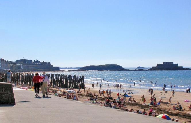 Saint Malo Bel Appartement Neuf Pres Gare Plage Sillon Intramuros Parking Prive Exterior photo